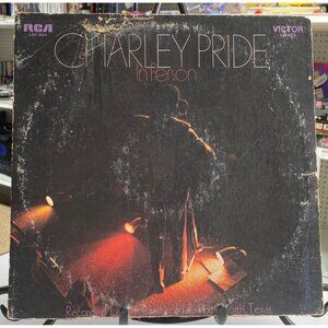 Charley Pride In Person Vinyl Record LP LSP-4094 RCA Victor Stereo Live Panther